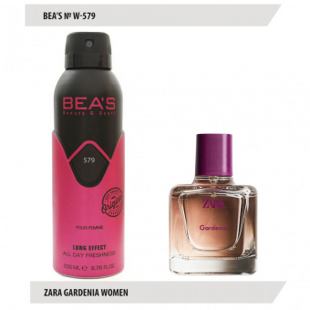 Дезодорант Beas W579 Zara Gardenia For Women deo 200 ml фото