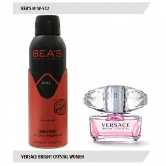 Дезодорант Beas W512 Versace Bright Crystal For Women deo 200 ml фото