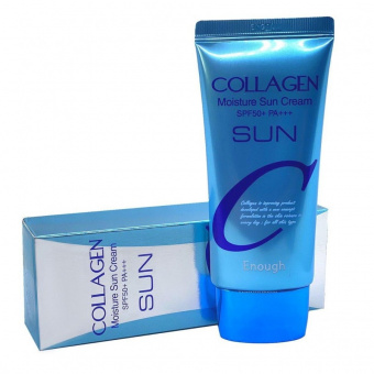 Солнцезащитный крем Enough Collagen Moisture Sun Cream SPF50+ PA++ 50 g фото