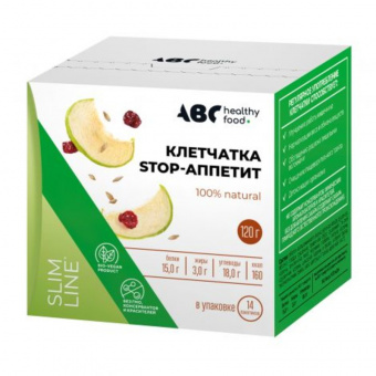 Сибирская клетчатка stop-аппетит ABC Healthy Food Slim Line 14 пакетиков фото