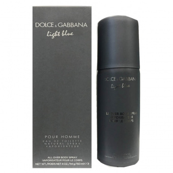Дезодорант Dolce & Gabbana Light Blue Pour Homme deo 150 ml в коробке фото