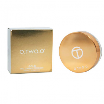 Пудра кремовая O.TWO.O Gold Full Coverage Concealer №2 Ivory White 7 g фото
