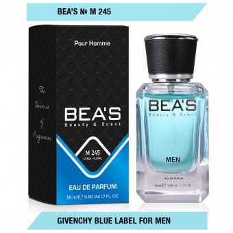 Beas M245 Givenchy Blue Label Men edp 50 ml фото