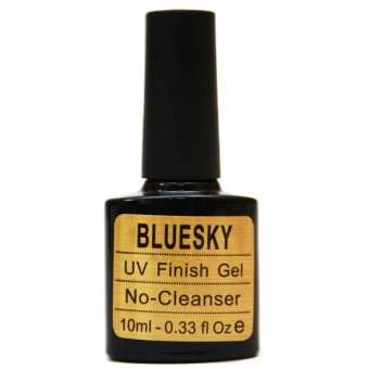 Верхнее покрытие Bluesky UV Finish Gel No-Cleanser 10 ml фото