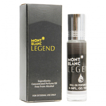 Масляные духи Mont Blanc Legend For Men roll on parfum oil 10 ml фото