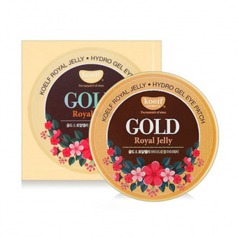 Гидрогелевые патчи с золотом и маточным молочком Koelf Gold & Royal Jelly Eye Patch 60 шт фото