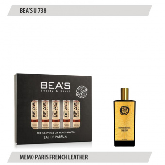 Парфюмерный набор BEAS Memo Paris French Leather Unisex 5*5 ml U738 фото