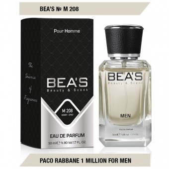 Beas M208 Paco Rabanne 1 Million Men edp 50 ml фото