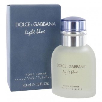 Dolce & Gabbana Light Blue For Men edt 40 ml original фото