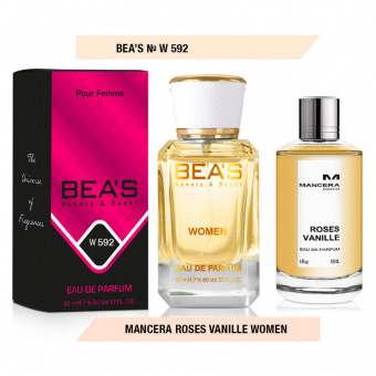 Beas W592 Mancera Roses Vanille For Women edp 50 ml фото