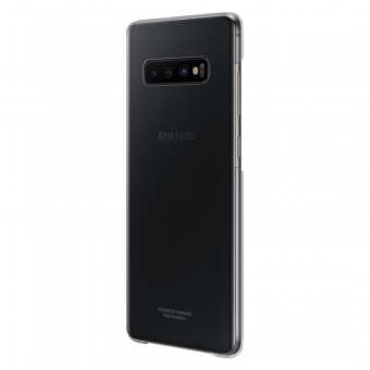 Силиконовый чехол для Samsung S10 Plus прозрачный фото