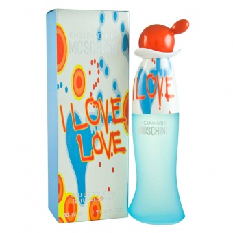 Moschino Cheap and Chic I Love Love For Women edt 50 ml original фото