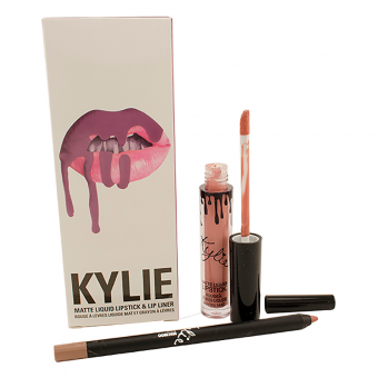 Помада Kylie Holiday Edition Matte Liquid Lipstick & Lip Liner 2 in 1 Kristen 3 ml фото
