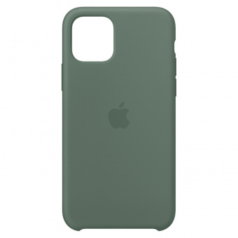 Силиконовый чехол для iPhone 12 Pro Max 6.7 зеленый фото