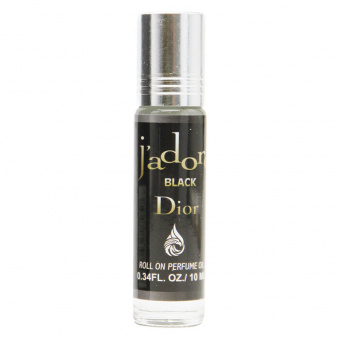 Масляные духи Christian Dior J'adore Black For Women roll on parfum oil 10 ml фото