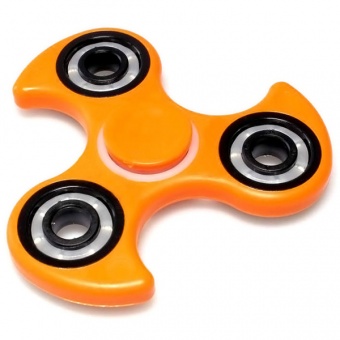 Спиннер Fidget Spinner Spin & Smile (оранжевый) фото
