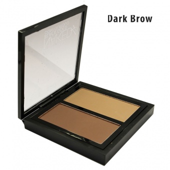 Пудра O.TWO.O Naked Black Gold Contour Duo Dark Brown №3  2*6 g фото