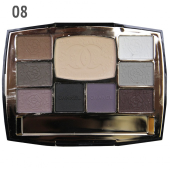Тени для век C Travel Makeup Palette тени 6 цв. + тени для бровей 2 цв. + пудра 1 цв. № 8 33 g фото