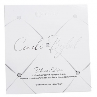 Тени + Румяна BH Cosmetics Carli Bybel Deluxe Edition (15цв+6цв) 36 g фото
