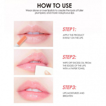 Блеск для губ O.TWO.O Clear Crystal Berry Lip Gloss глянцевый № 5 3 g фото
